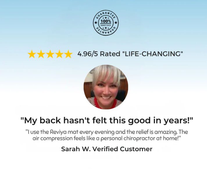 Air Compression Back Stretching Mat